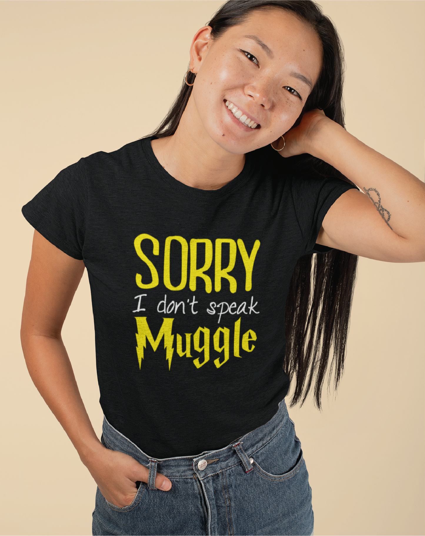 Camisera No hablo con Muggle