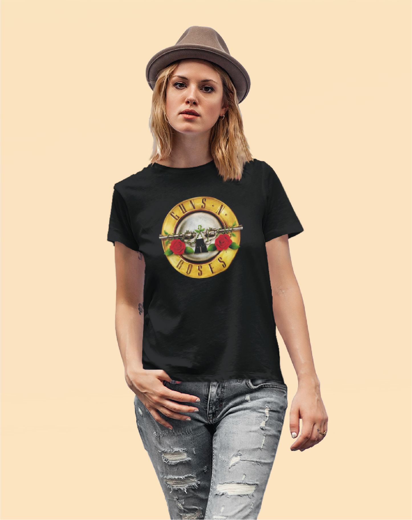 Camiseta Guns and roses Medellin