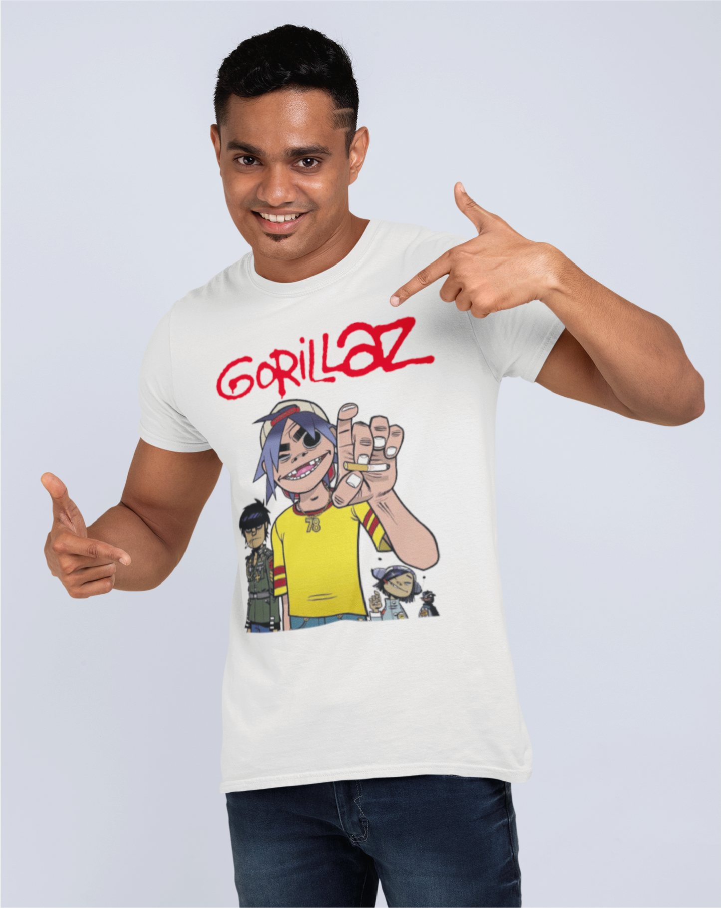 Camiseta Gorillaz