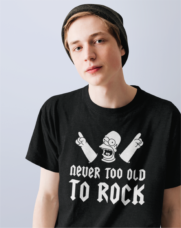 Camiseta Los Simpson Rock