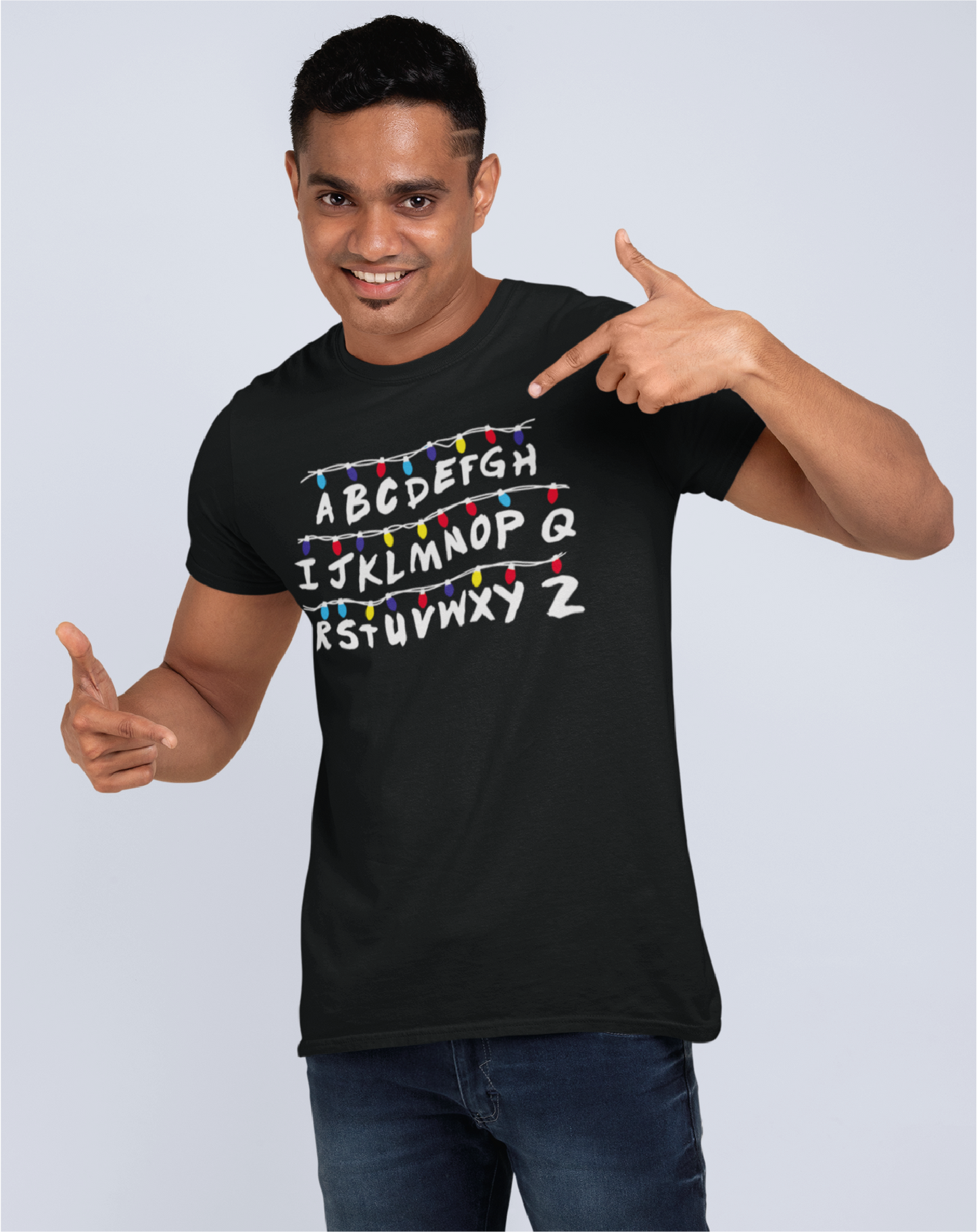 Camiseta Abecedario Stranger Things